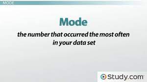Check spelling or type a new query. Mean Median Mode Range Video Lesson Transcript Study Com