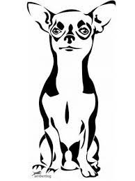 Chihuahua Wandtattoo Chihuahua Tattoo Dog Tattoos Animal Line Drawings