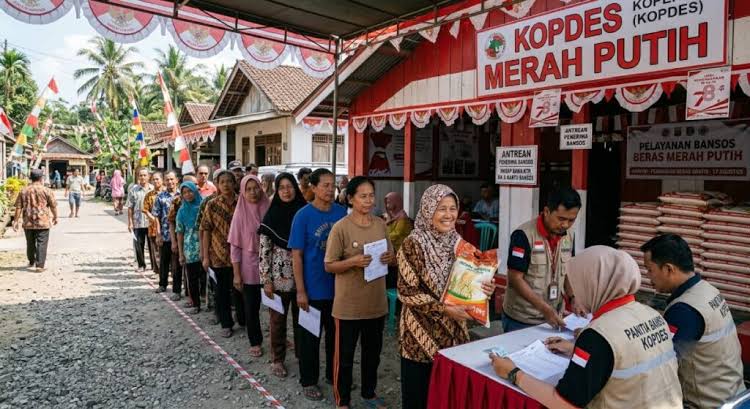Koperasi Merah Putih Siap Salurkan Bansos Beras Serentak pada HUT RI