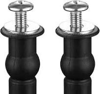 Universal Fix Expanding Rubber Top Screws for Toilet Seat Replacement - 2  Pcs Top Fixing Nuts : Amazon.ca: Tools & Home Improvement