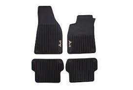 Audi Genuine Accessories 8e1061450041 Rubber All Weather Floor Mat Set Of 4 Audi Accessories Car Mats Audi