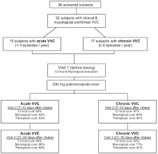 Flow Chart Of The Study Vvc Vulvovaginal Candidiasis