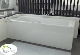 77 86 042 lbt 1900 x 900 x 450 mm sanibel nr. Badewanne Rechteck Talia Premium 170x75 Cm Kopfstutze Und Handgriffe Ecolam