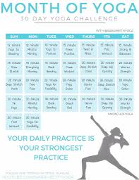 Ayurvedic yoga therapy foundations and/or ayurvedic nutrition,. The Full Month Of Yoga Calendar 30 Day Yoga Challenge 30 Day Yoga Yoga Challenge
