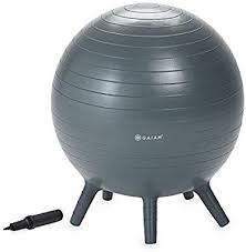 Amazon Com Gaiam Kids Stay N Play Children S Balance Ball Flexible School Chair Active Classroom Desk Balance Ball 6th Grade School Supplies Classroom Desk