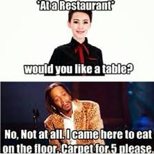 I Came To Eat On The Floor Really Funny Memes Really Funny Memes Sarcastic