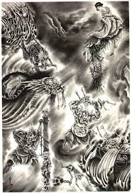 Black And White Japanese Demon Tattoo Designs Japanese Tattoo Designs Horiyoshi Iii Fotograf Sofiya Japanese Tattoo Japanese Tattoo Designs Demon Tattoo