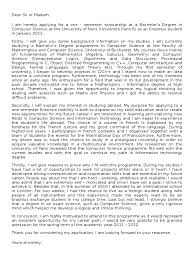 For example, in one of the semesters you had only cs. Letter Of Motivation Erasmus Computer Science Teaching Mathematics