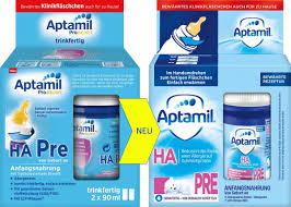 Aptamil pre profutura™ initial milk: Aptamil Ha Pre Formula Milk Hypoallergenic Formula From Birth Ready To Drink 2x90ml Schafi Shop
