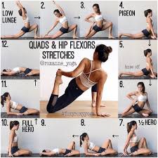 Quads And Hips Easy Yoga Workouts Yoga Poses Yoga Fitness