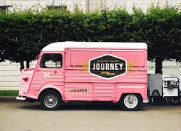 Free Food Van Ice Cream Truck Mockup Psd Ice Cream Truck Food Vans Ice Cream Van