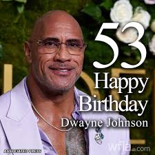 HAPPY BIRTHDAY, DWAYNE JOHNSON 🎂 The actor and profession wrestler known  for his roles in "Moana" and "Jumanji: Welcome to the Jungle" turns 53  today! https://bit.ly/4391VXz