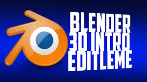 İndirdiğim i̇ntro teplates'in içinde tex var. Blender Ile 3d Intro Nasil Yapilir Youtube