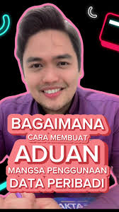 Tutorial Membuat Aduan Ketirisan Data Peribadi