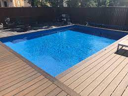 Here we have everything you need. Semi Inground Pools Prestige