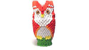 Origami faltanleitungen gezeichnet und entworfen von dominik meissner. 3d Origami Owl On A Perch Tutorial Youtube