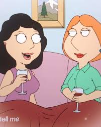Stewie Griffin and Lois and Donna and Bonnie
