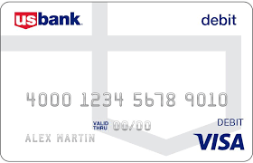 Bank secured visa card are billed to you each month as with any credit card White Background With Red And Blue Us Bank Logo And Blue Line Design And Blue Text Credit Card Hacks Visa Debit Card Visa Card