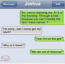Practice some of these comebacks and roasts that will sum up your feelings about your breakup with your ex. 39 Texts From Your Exe Ideas Texts Funny Text Messages Funny Texts
