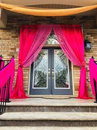 Weddings have now become a fashion statement. Door Entrance Decor Wedding Pakistani Wedding Desi Wedding Indian Wedding Wedding Decor Drapes Entrance Decoration Home Decor Decor