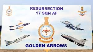The arrow is completely golden and looks like a scepter. Iaf Resurrects No 17 Golden Arrows Squadron The New Home Of Rafale Jets India News Zee News