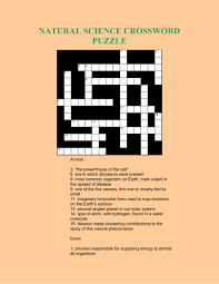 Scientific method review crossword answers. Natural Science Crossword Puzzle Tok