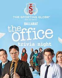 Feb 21, 2020 · the office was easily one of the most enjoyable sitcoms to ever grace our screens. The Sporting Globe Ballarat It S The Office Trivia Tomorrow Night Tuesday 30 March The Questions Are Fun Not Hard And Will Take You Back Through All The Best Bits