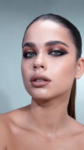 Brown Sparkly Halo Eye Makeup Tutorial with Natasha Denona Products