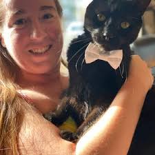 Cat Bow Tie the Great Catsby White