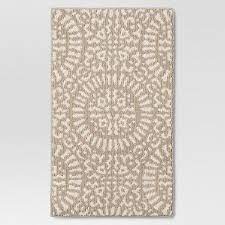 Whether you are looking for a traditional pattern in brown or beige or something more contemporary in tan or taupe, you'll find it in our collection online. Find Product Information Ratings And Reviews For Tan Medallion Kitchen Rugs Threshold Online On Target Com Target Rug Kitchen Rug Kitchen Rugs And Mats