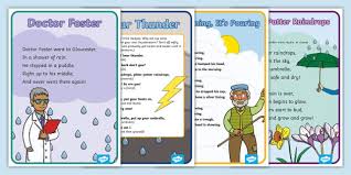 My kids flip for these songs. Weather Nursery Rhymes And Songs Resource Pack