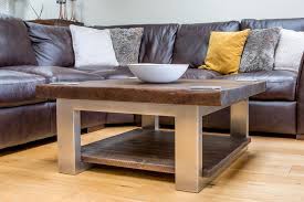 Weston home factory rectangle wood coffee table. Reclaimed Wood And Metal Rustic Coffee Table Eat Sleep Live