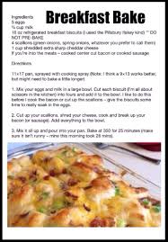 Breakfast Bake Cooked Breakfast Baked Breakfast Recipes Recipes