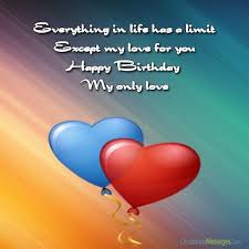 Birthday Wishes For Love Messages Happy Birthday My Love Messages Birthday Wishes For Lover Birthday Love Love Messages