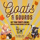 Goats & Gourds - Fall Family Event at Blazing Bear event image
