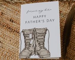 Cards & letters thank you for thinking of the troops! Army Fathers Day Card Etsy
