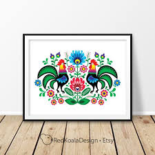 Instant Download Printable Art Polish Folk Print Poland Etsy In 2021 Living Room Prints Prints Poland Art