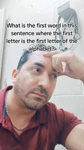What Is The First Letter of The Alphabet