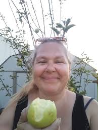 Sharing garden flowers