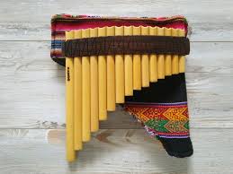 Panflute 15 Pipes Tunable Panpipe