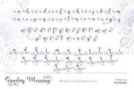 Home tattoos cute graffiti gothic more. Sunday Morning Modern Calligraphy Free Fonts Script Handwritten Pixelify Net