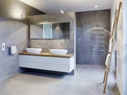The space under the washbasin is an excellent storage opportunity. 43 Nice And Minimalist Bathroom With A Glass Panel For Shower Room Matchness Com