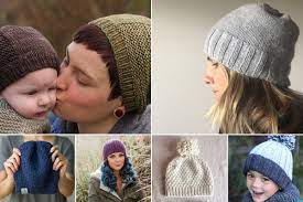 It's worked flat in a rectangle and then seamed to form a hat, making it a super speedy, mindless project to whip up. 25 Knitted Hat Patterns Double Crochet