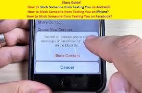 State your real reasons for doing so. How To Block Someone From Texting You Without Blocking