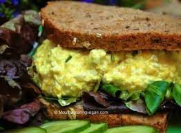 first proper best ever vegan egg mayonnaise egg salad sandwich mouthwatering vegan