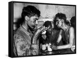 Pfc. Faris M. Tuohy, Holding Coffee Cup &, Along with His Fellow Marines'  Photographic Print - Ray R^ Platnick | AllPosters.com