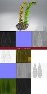 Kelp V2 In 2020 Texture Mapping Green And Brown Texture