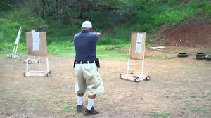 Gun range with moving targets. 3 24 12 Range Day With Moving Target Stands 9 Youtube