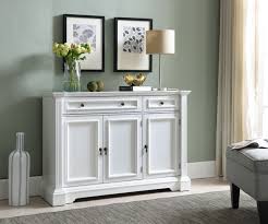 Liam Sideboard Buffet Console Table With Storage Cabinets Drawers Shelves White Wood Contemporary Walmart Com In 2020 Wood Console Breakfront Cabinet Wood Console Table