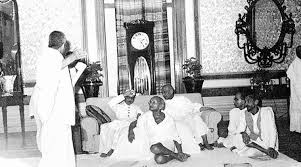 Mahatma Gandhi with Sardar Patel and ...